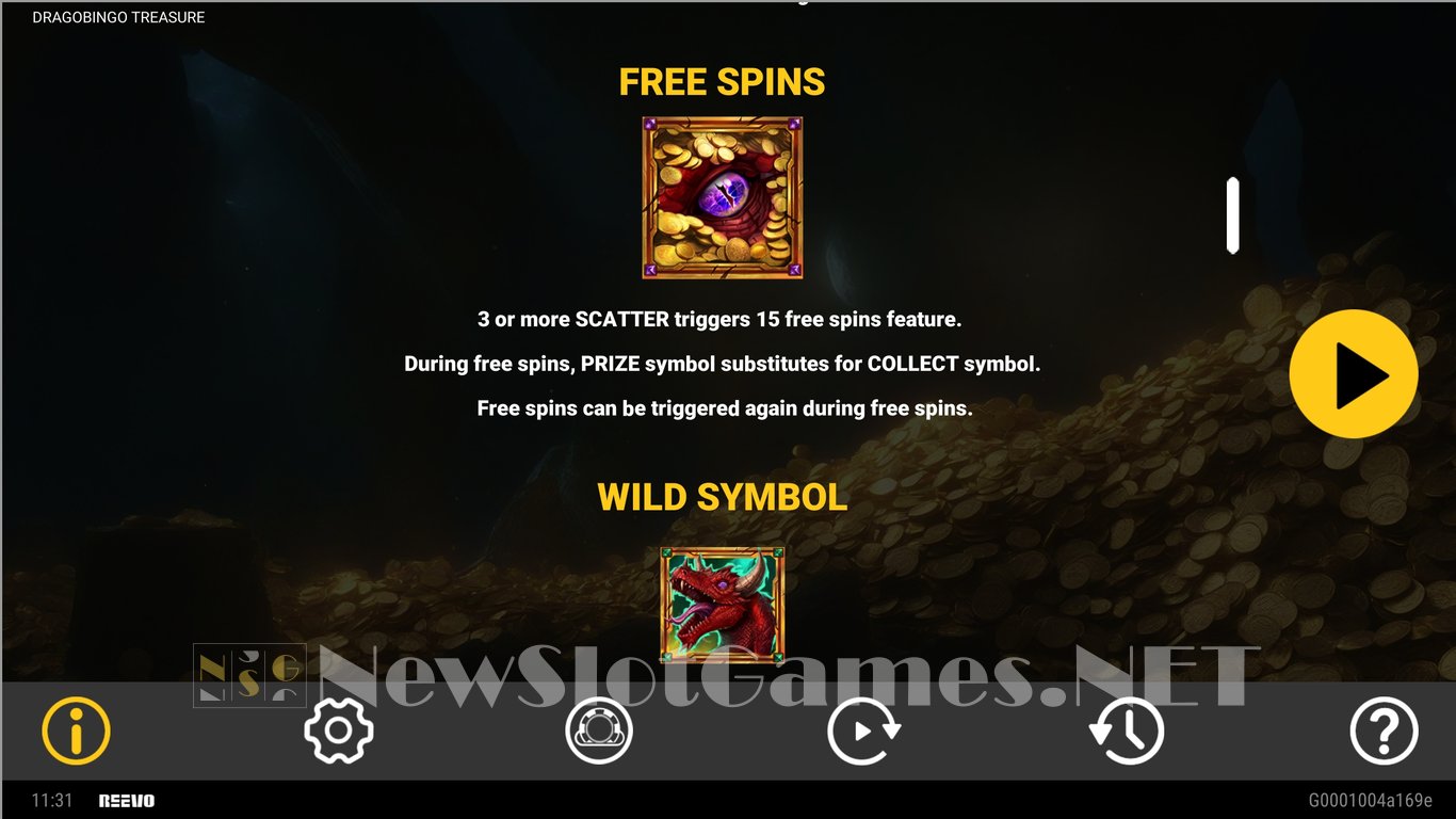 DragoBingo Treasure Slot Slot Image in Demo - pic. 5