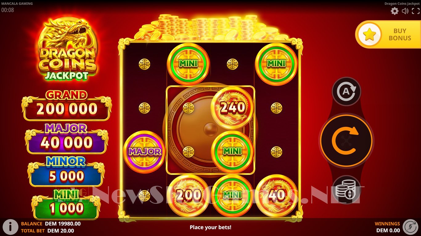 Dragon Coins Jackpot Slot Slot Image in Demo - pic. 2