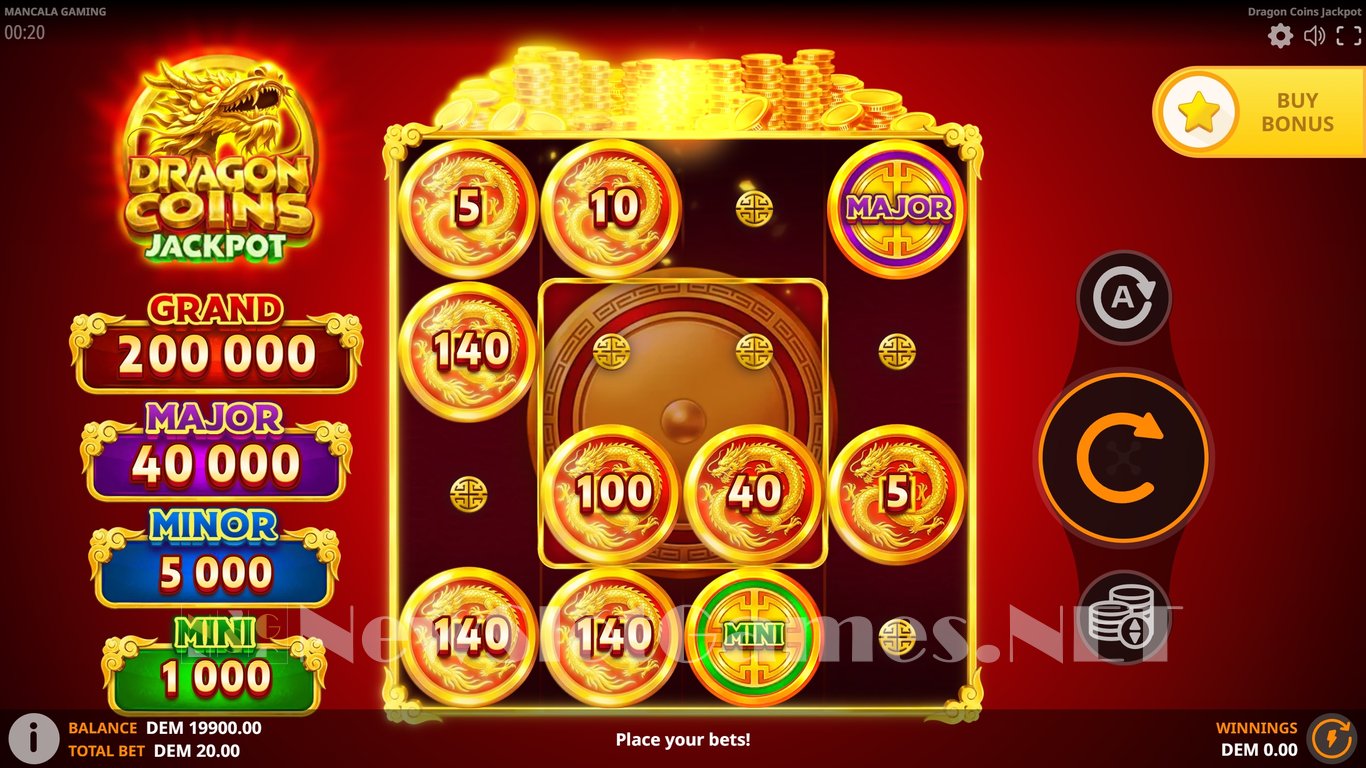 Dragon Coins Jackpot Slot Slot Image in Demo - pic. 3