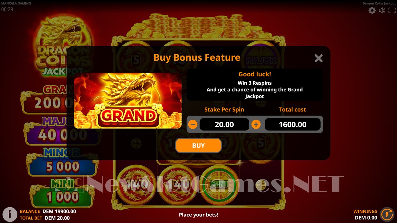 Dragon Coins Jackpot Slot Slot Image in Demo - pic. 4