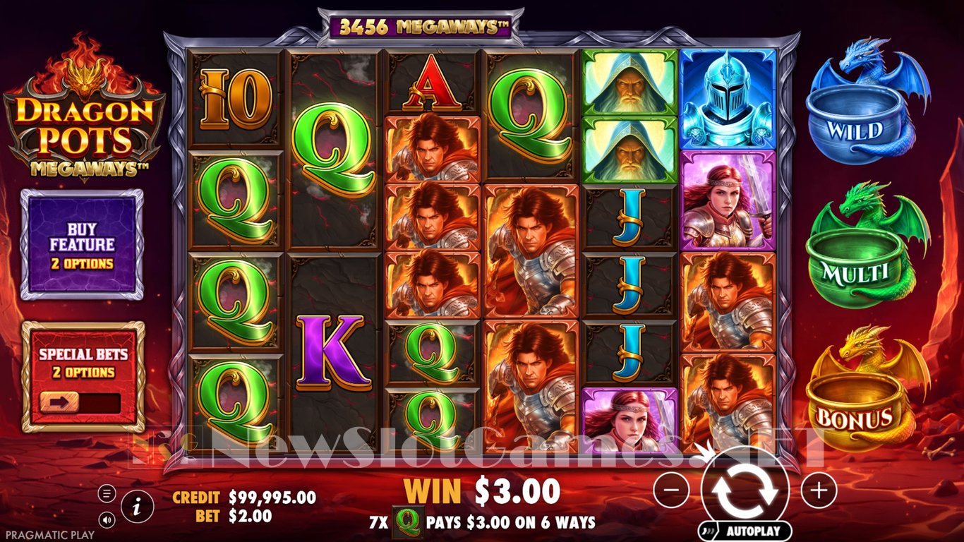 Dragon Pots Megaways Slot Slot Image in Demo - pic. 3