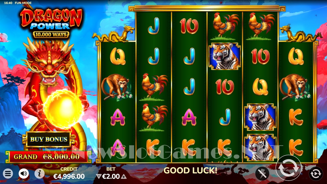 Dragon Power 10,000 Ways Slot Demo Image