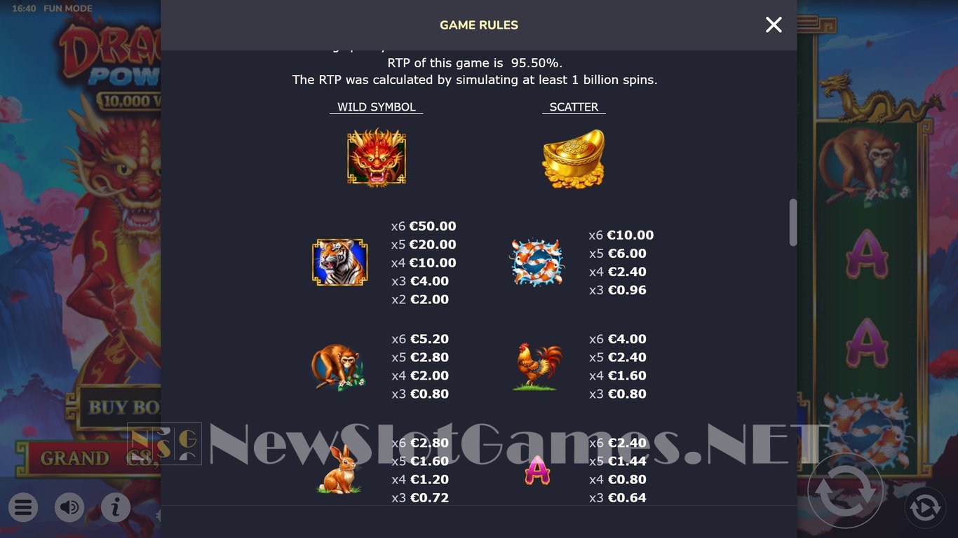 Dragon Power 10,000 Ways Slot Slot Image in Demo - pic. 6