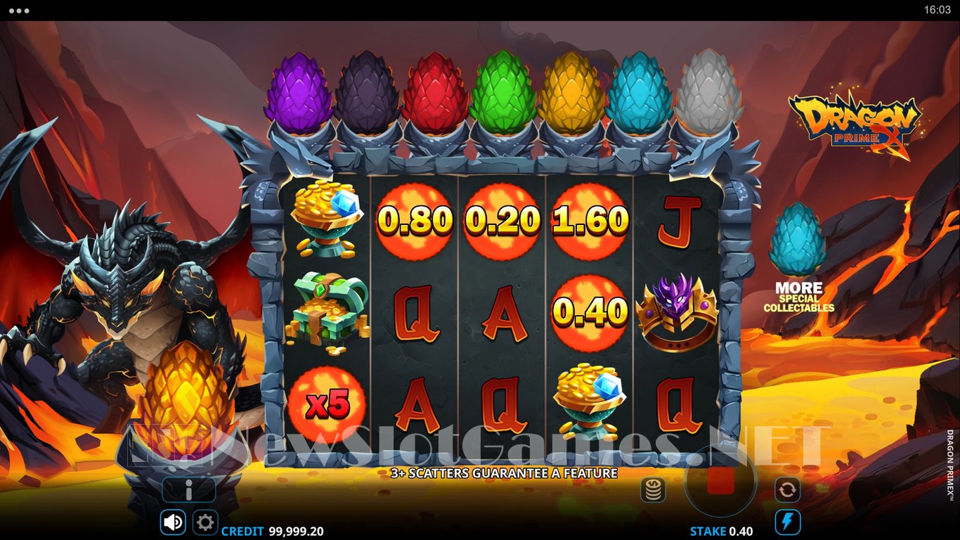 Dragon PrimeX Slot Demo Image