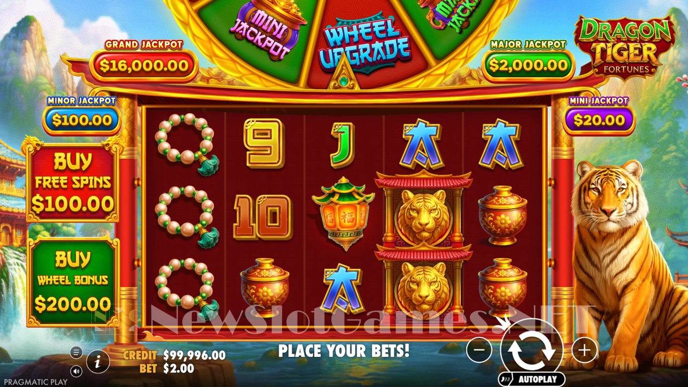 Dragon Tiger Fortunes Slot Slot Image in Demo - pic. 2