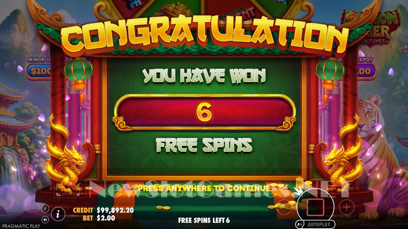 Dragon Tiger Fortunes Slot Slot Image in Demo - pic. 6