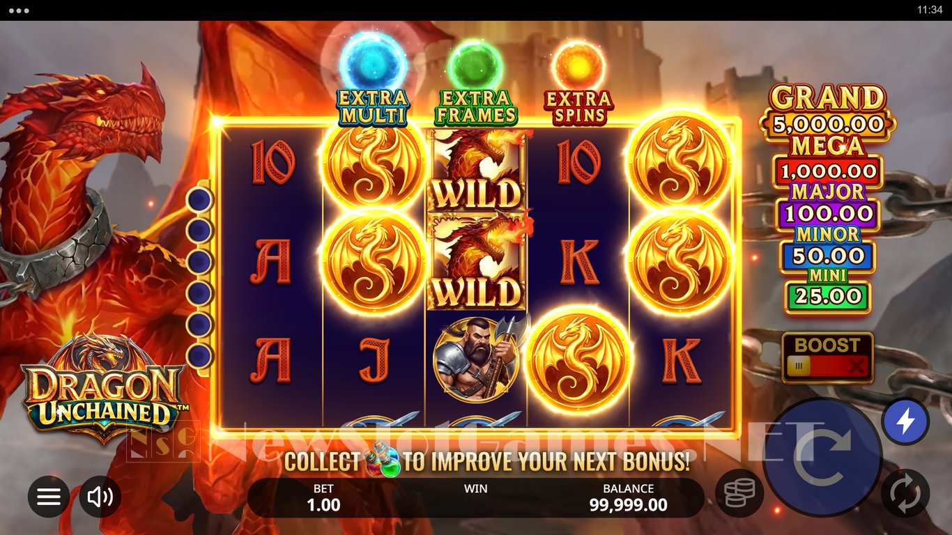 Dragon Unchained Slot Demo Image