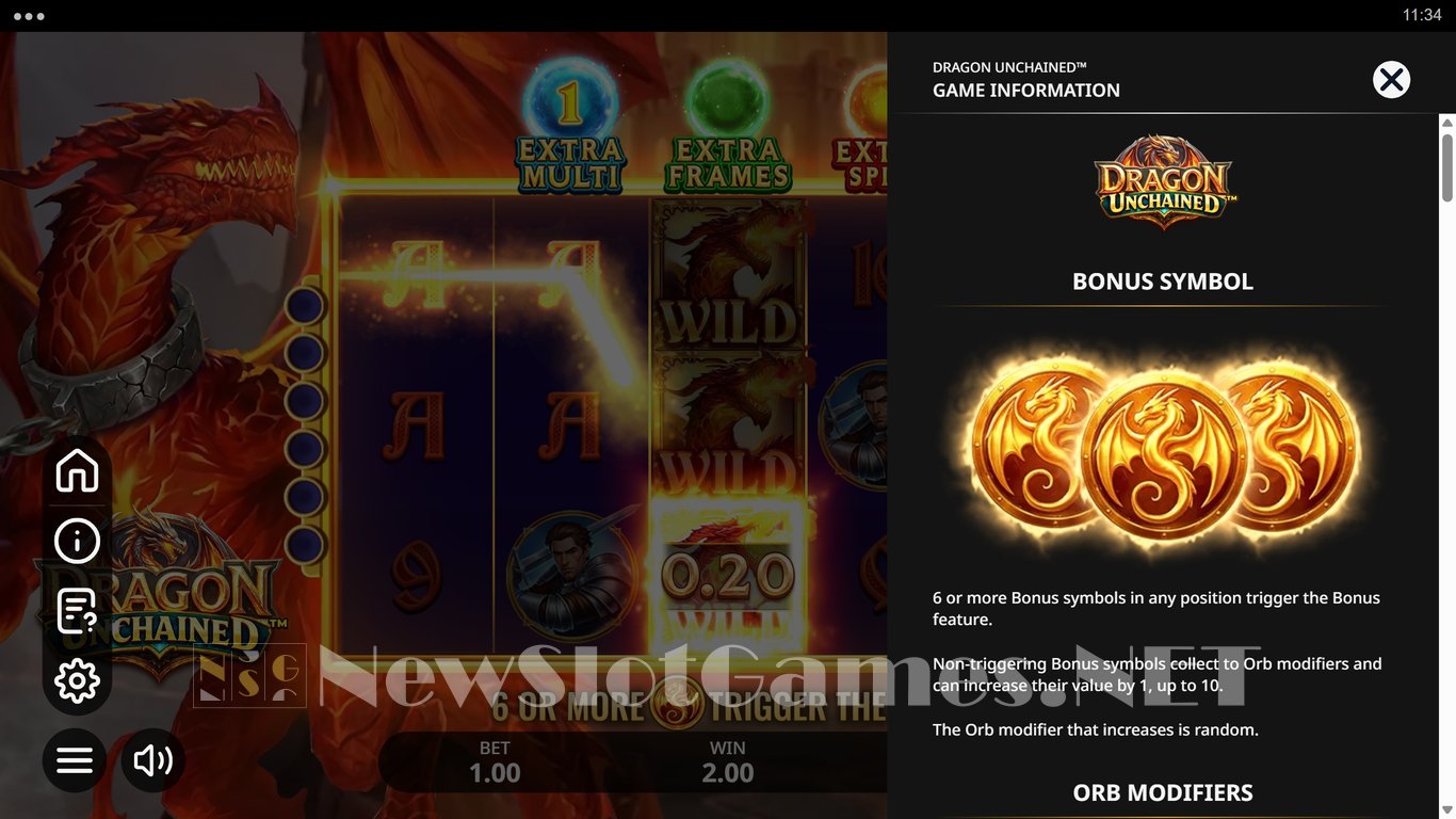 Dragon Unchained Slot Slot Image in Demo - pic. 4
