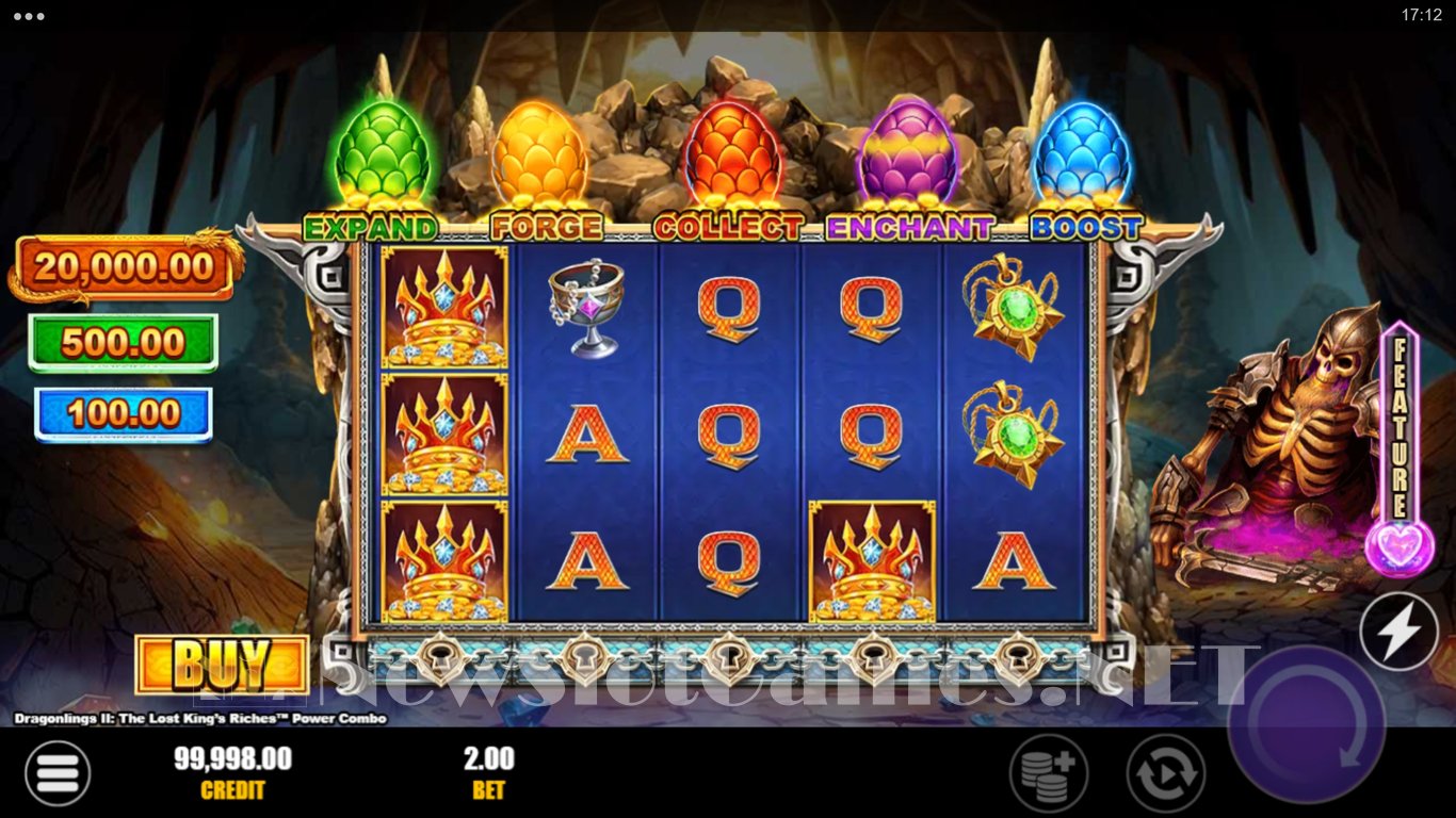 Dragonlings 2 The Lost Kings Riches Power Combo Slot Demo Image