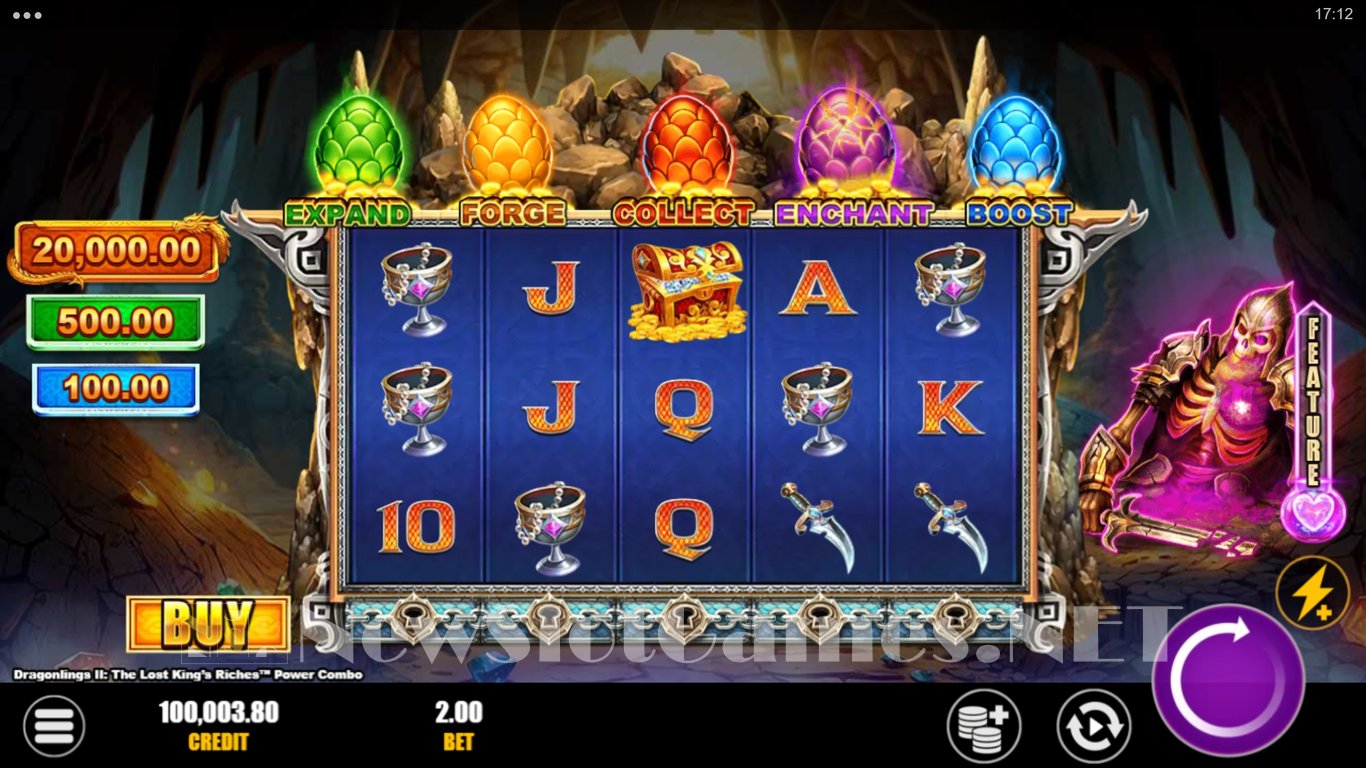 Dragonlings 2 The Lost Kings Riches Power Combo Slot Slot Image in Demo - pic. 3
