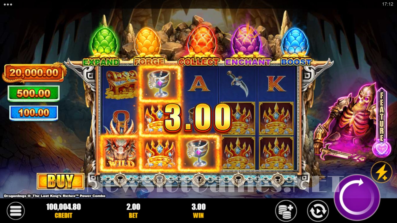 Dragonlings 2 The Lost Kings Riches Power Combo Slot Slot Image in Demo - pic. 4