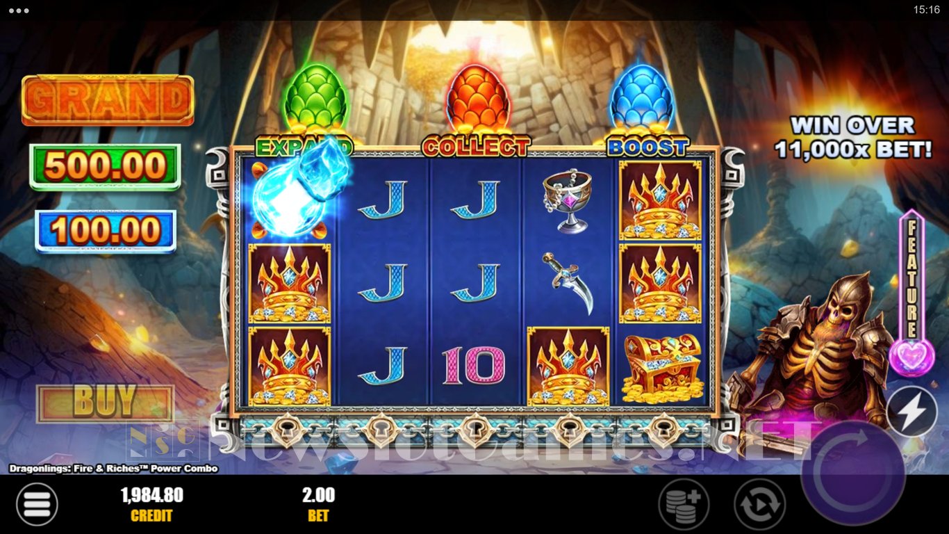 Dragonlings Fire & Riches Power Combo Slot Demo Image