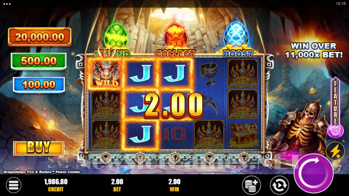 Dragonlings Fire & Riches Power Combo Slot Slot Image in Demo - pic. 2