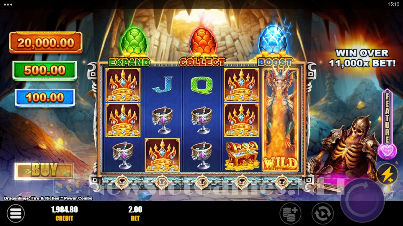 Dragonlings Fire & Riches Power Combo Slot Slot Image in Demo - pic. 3