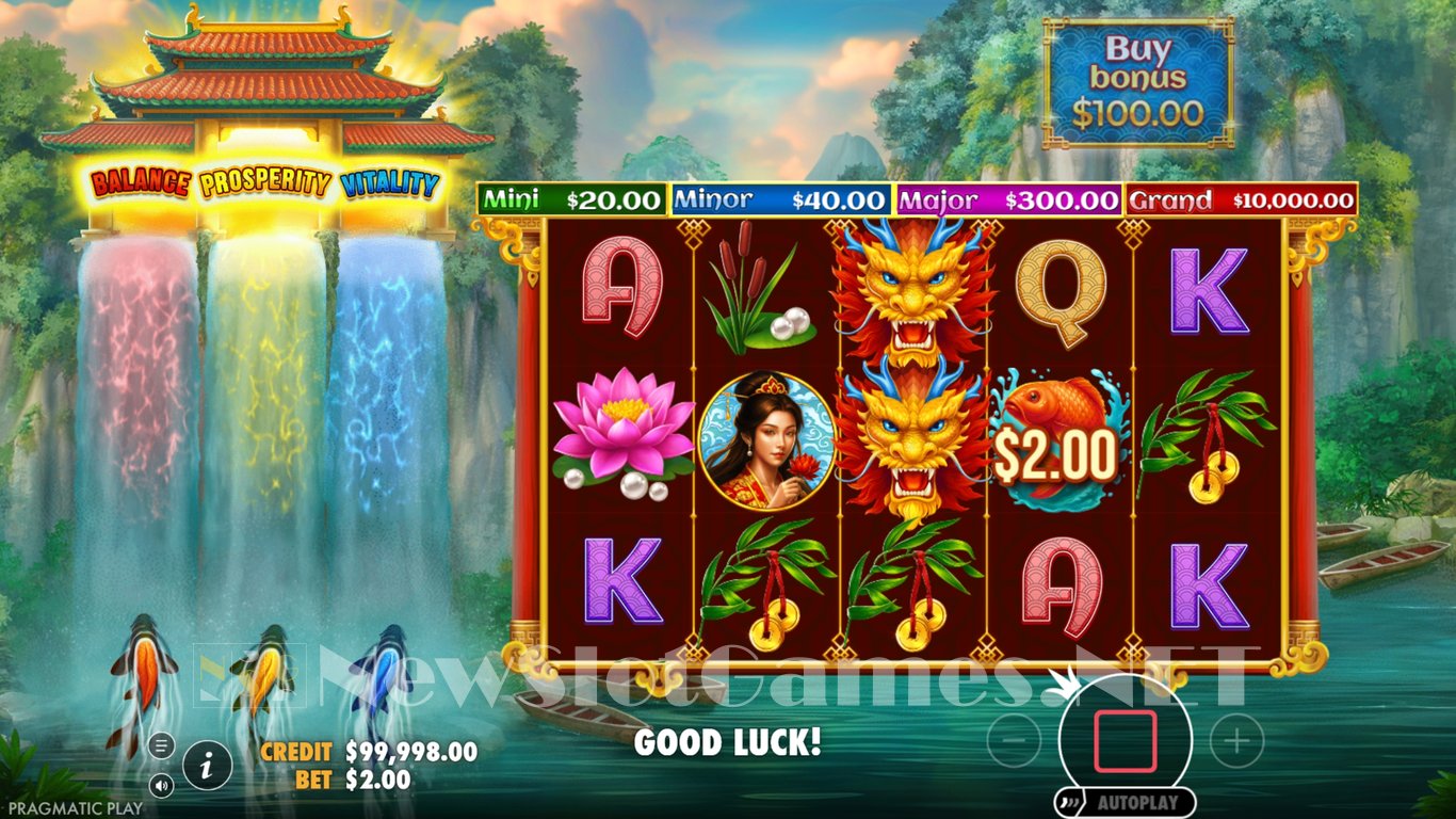 Dragons Gate Bonus Choice Slot Demo Image