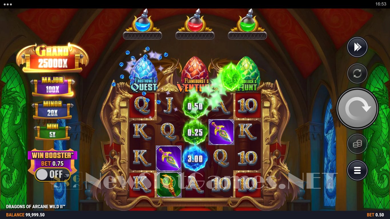 Dragons of Arcane Wild 2 Slot Demo Image