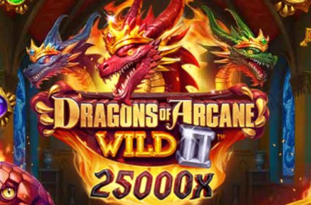 Dragons of Arcane Wild 2 Slot Logo