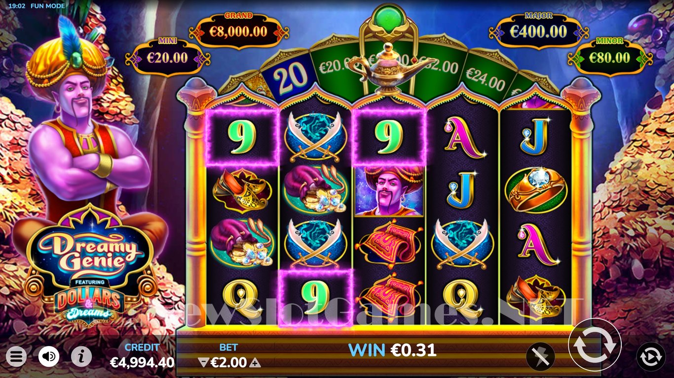 Dreamy Genie Dollars & Dreams Slot Slot Image in Demo - pic. 2