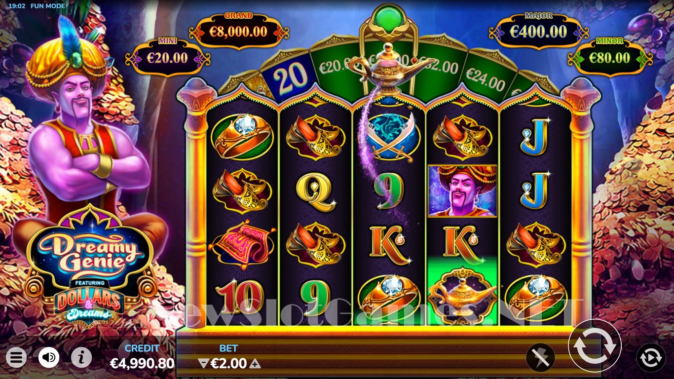 Dreamy Genie Dollars & Dreams Slot Slot Image in Demo - pic. 3