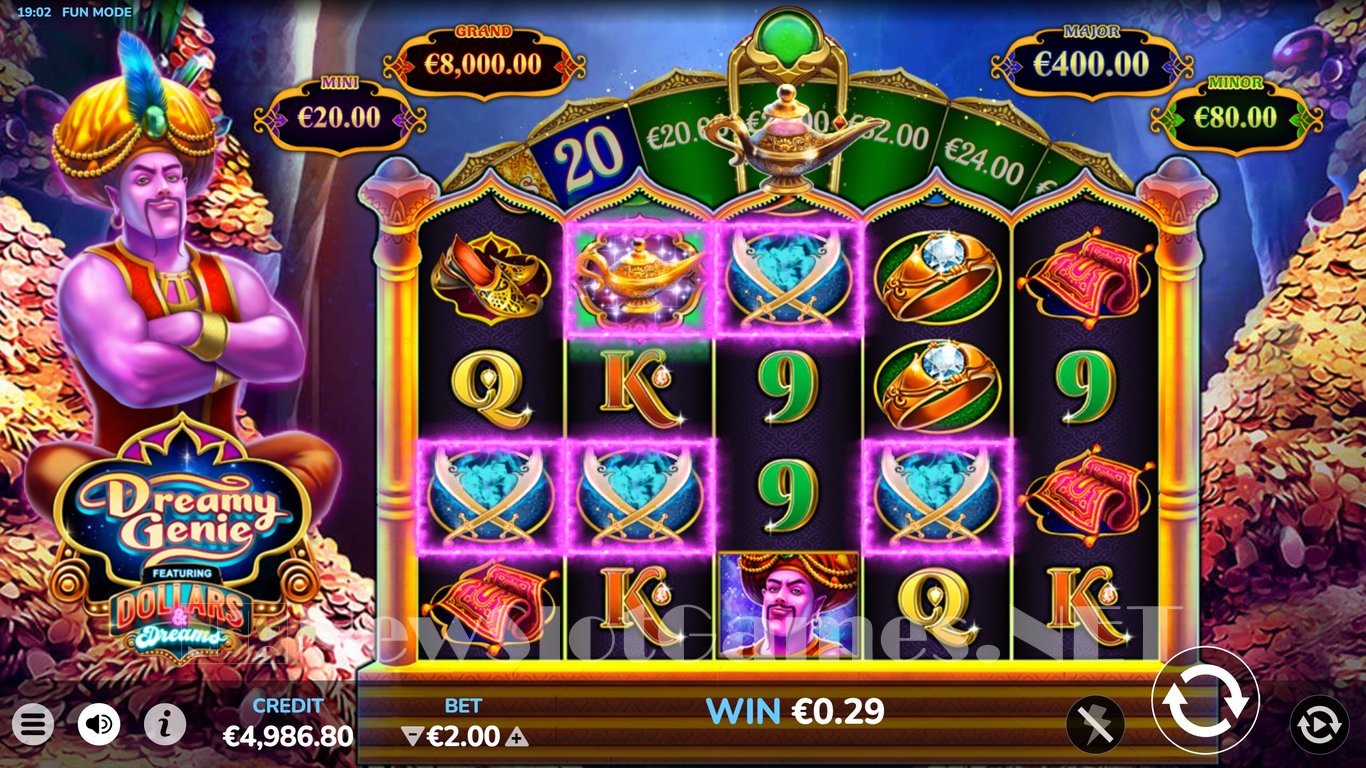 Dreamy Genie Dollars & Dreams Slot Slot Image in Demo - pic. 4
