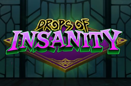 Drops of Insanity Slot Logo