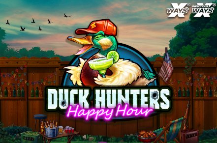 Duck Hunters Happy Hour Slot Logo