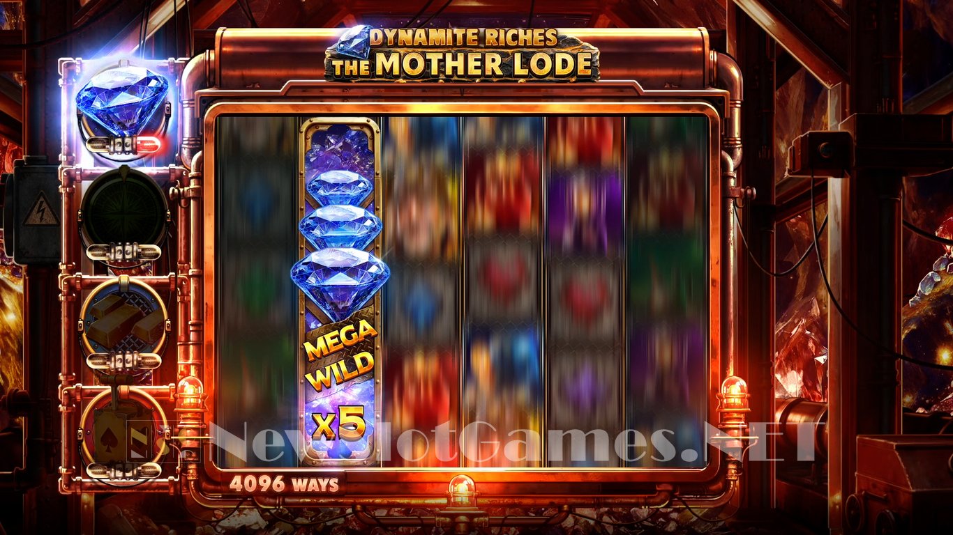 Dynamite Riches The Mother Lode Slot Demo Image