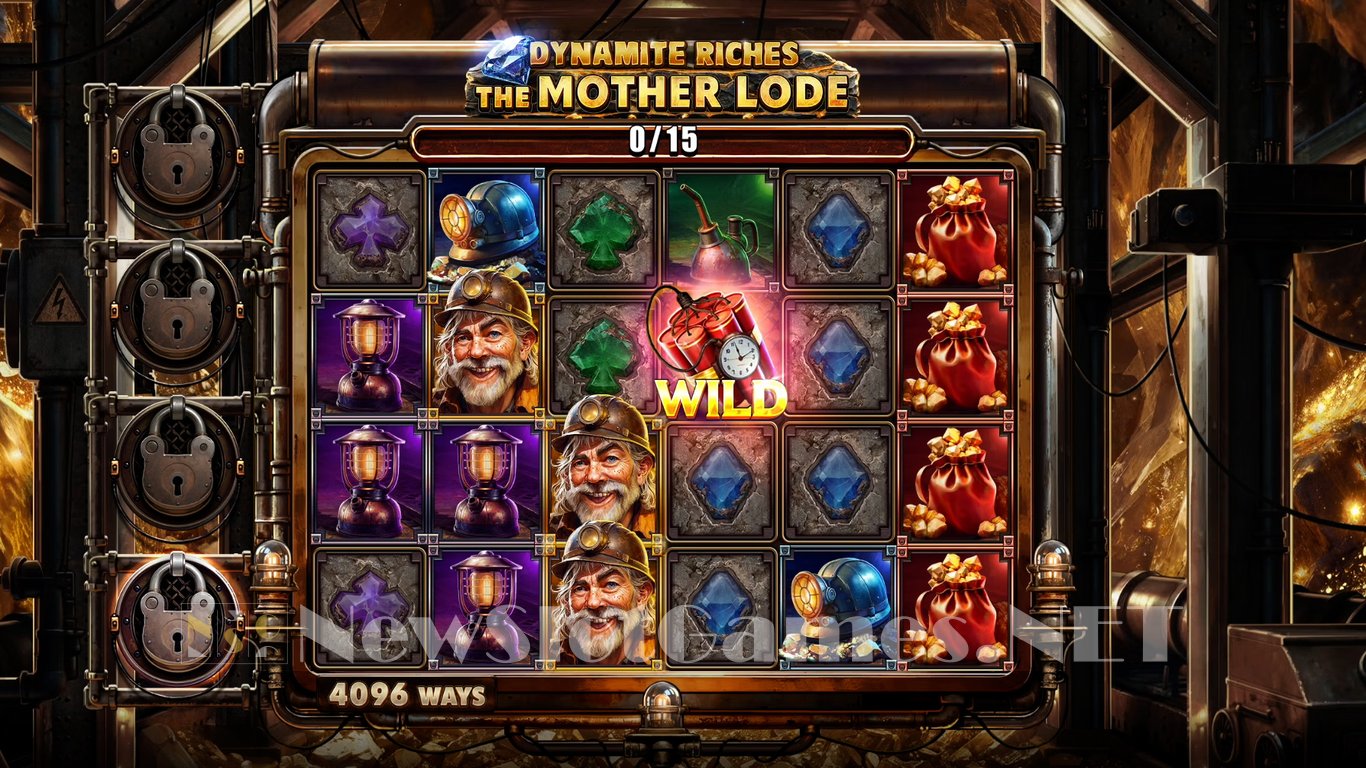 Dynamite Riches The Mother Lode Slot Slot Image in Demo - pic. 10