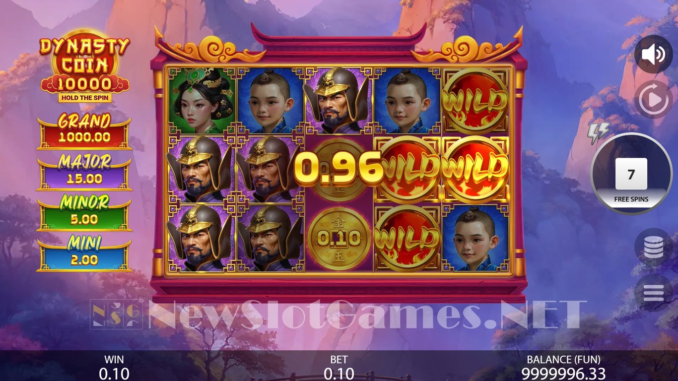 Dynasty Coin 10,000 Hold The Spin Slot Slot Image in Demo - pic. 11