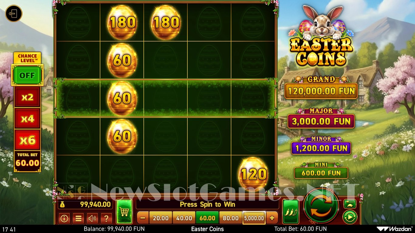 Easter Coins Slot Demo Image