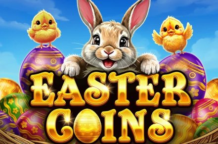 Easter Coins Slot Logo