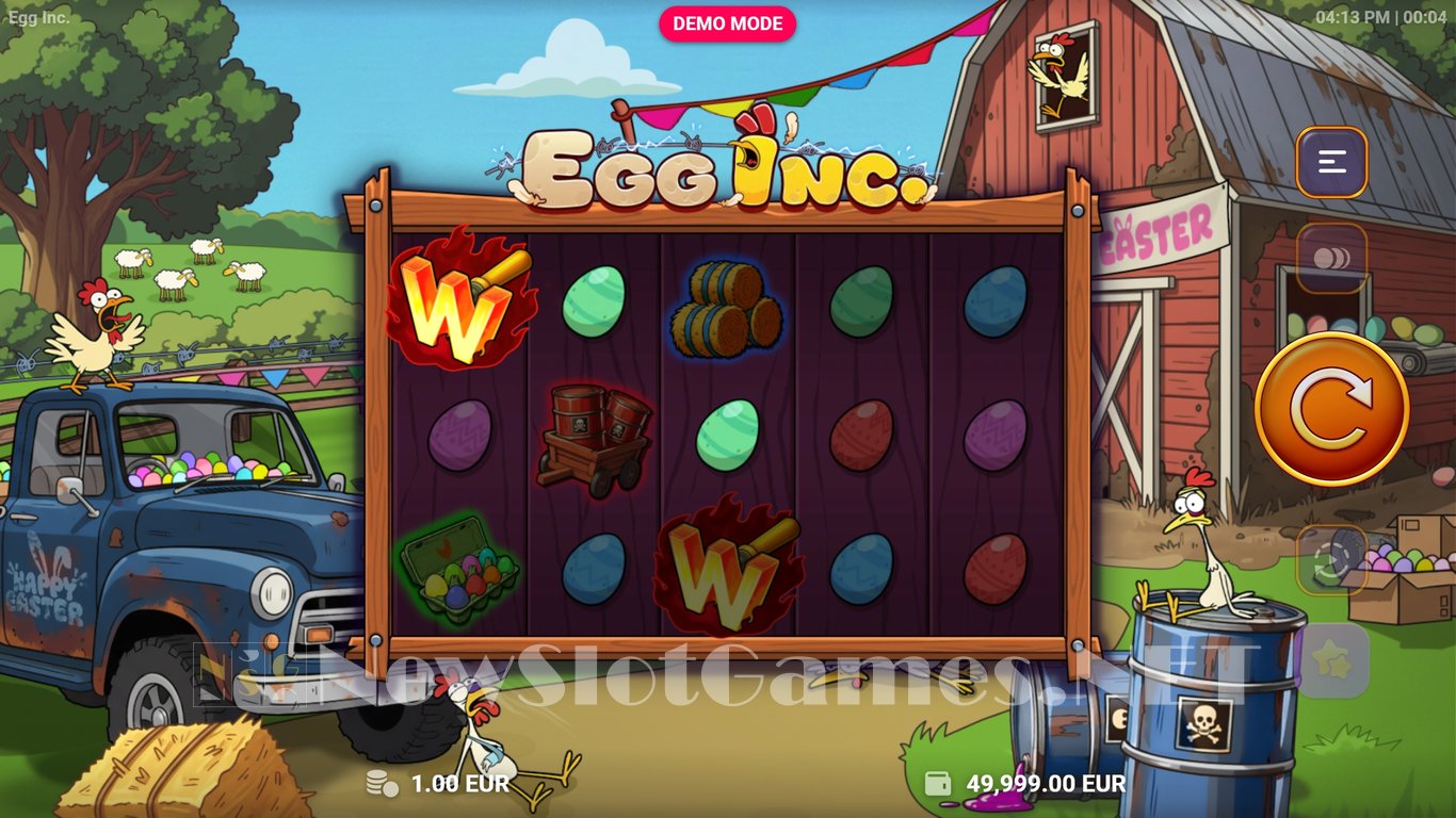 Egg Inc Slot Demo Image