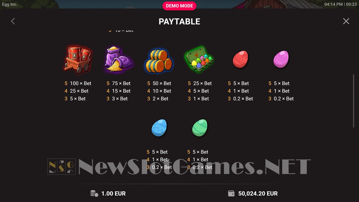 Egg Inc Slot Slot Image in Demo - pic. 7