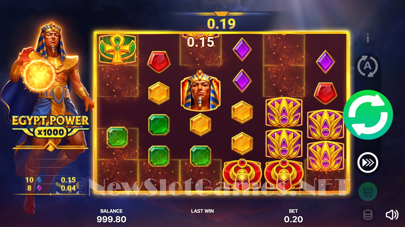 Egypt Power x1000 Slot Demo Image
