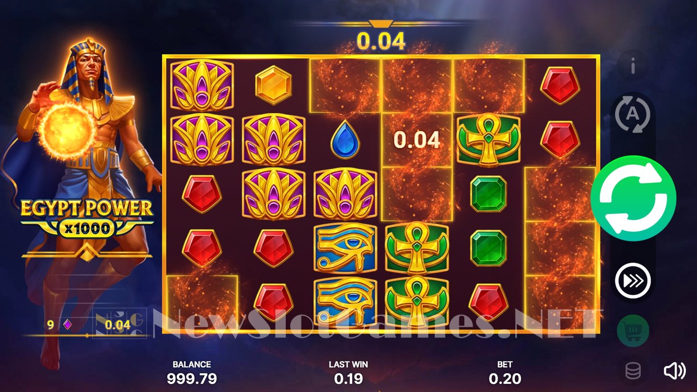 Egypt Power x1000 Slot Slot Image in Demo - pic. 2