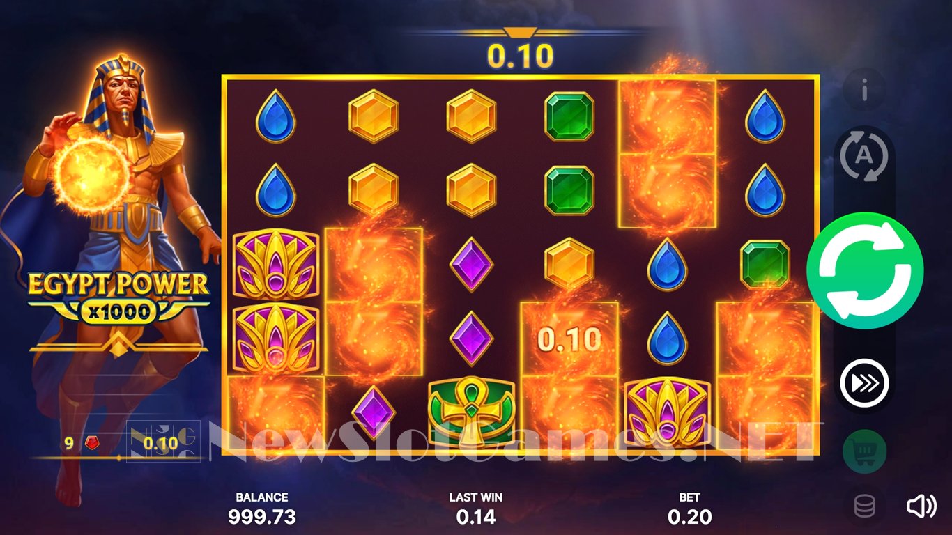 Egypt Power x1000 Slot Slot Image in Demo - pic. 3