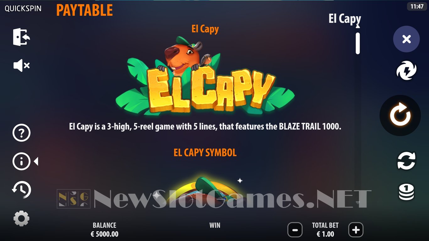El Capy Slot Slot Image in Demo - pic. 6
