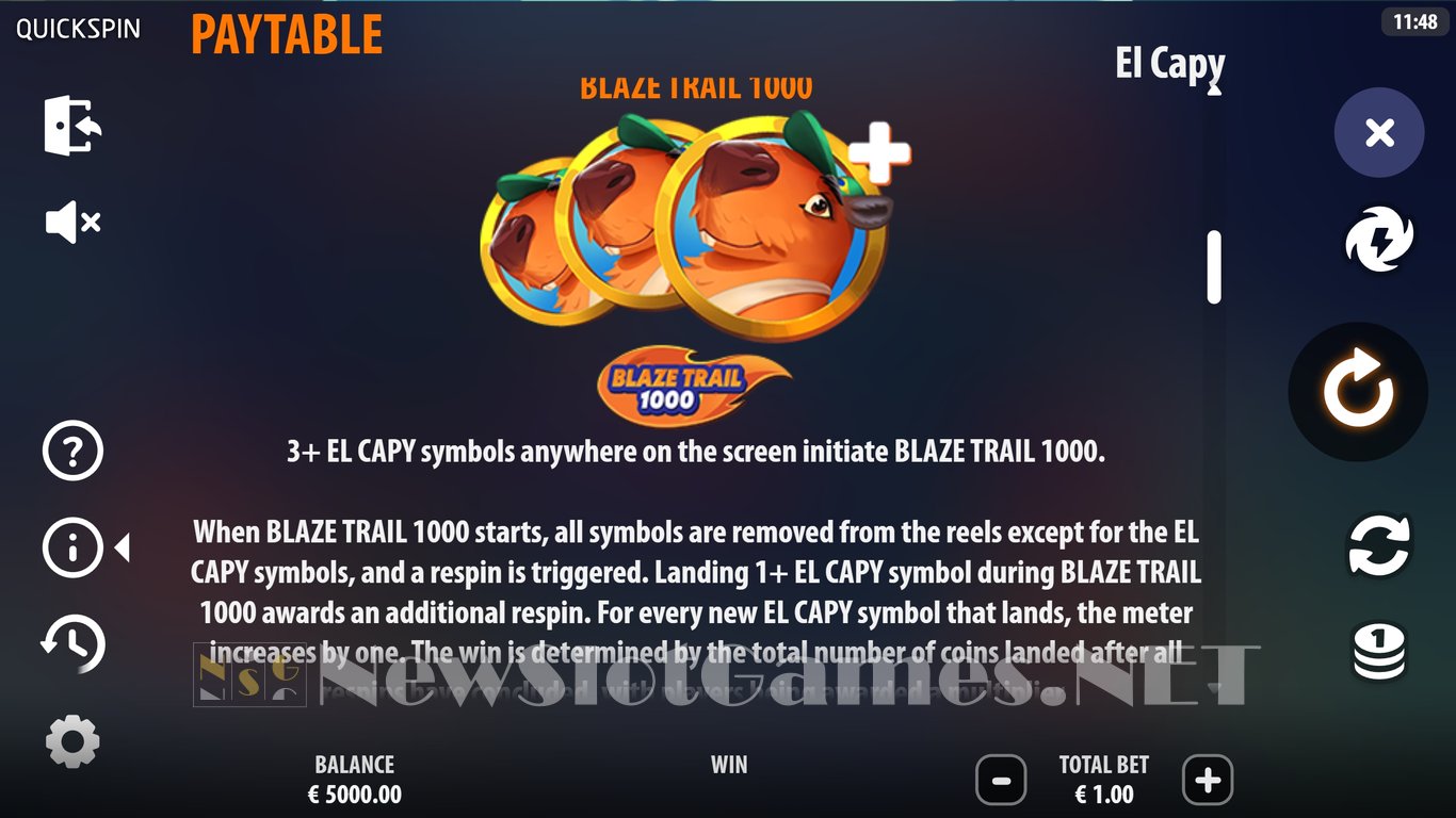 El Capy Slot Slot Image in Demo - pic. 7