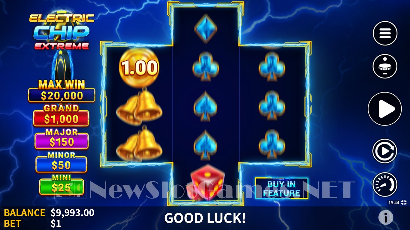 Electric Chip Extreme Slot Demo Image