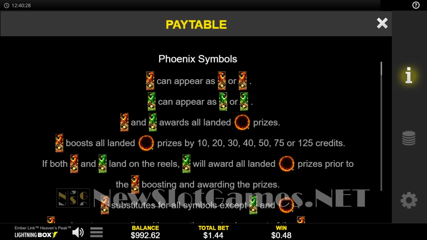 Ember Link Heavens Peak Slot Slot Image in Demo - pic. 4