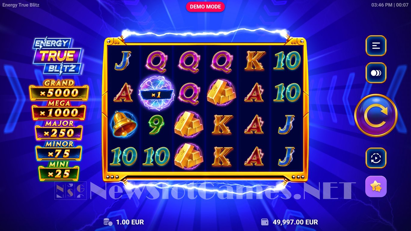 Energy True Blitz Slot Slot Image in Demo - pic. 3