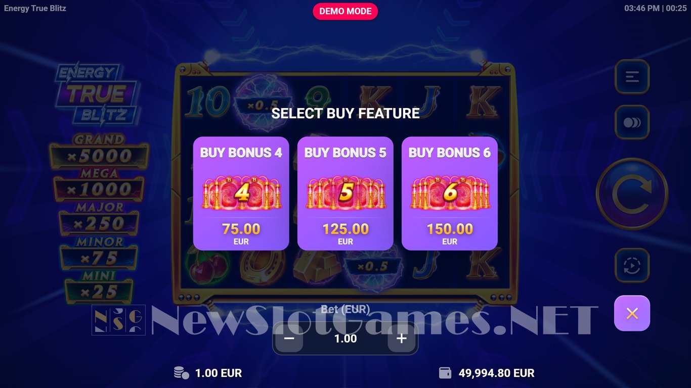 Energy True Blitz Slot Slot Image in Demo - pic. 5