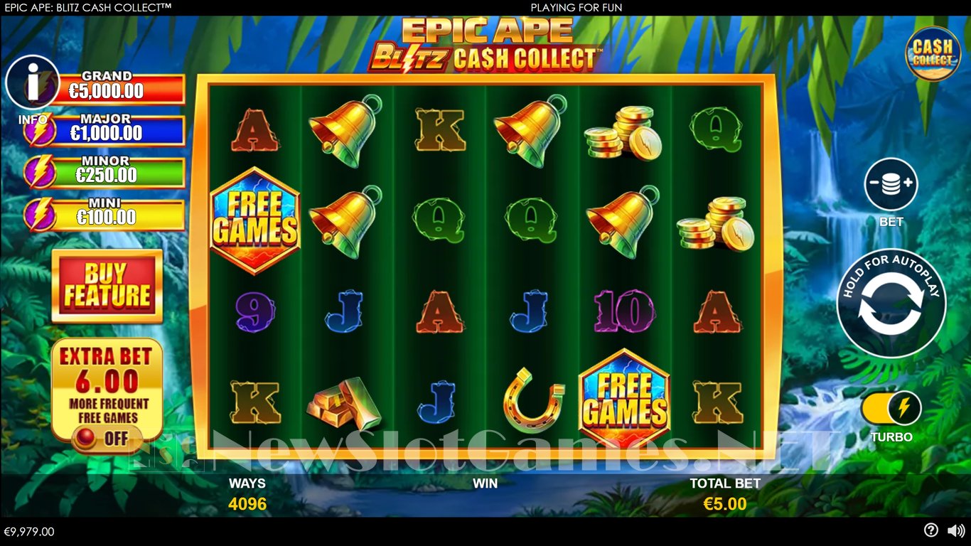 Epic Ape Blitz Cash Collect Slot Slot Image in Demo - pic. 3
