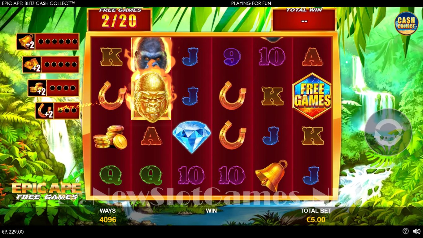 Epic Ape Blitz Cash Collect Slot Slot Image in Demo - pic. 7