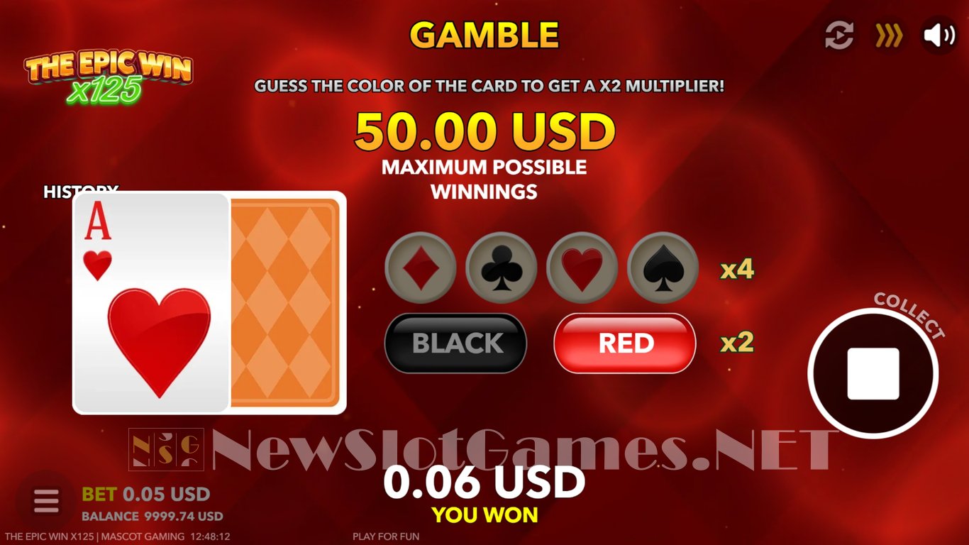 The Epic Win x125 Slot Slot Image in Demo - pic. 6