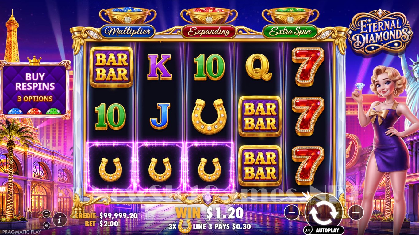 Eternal Diamonds Slot Demo Image