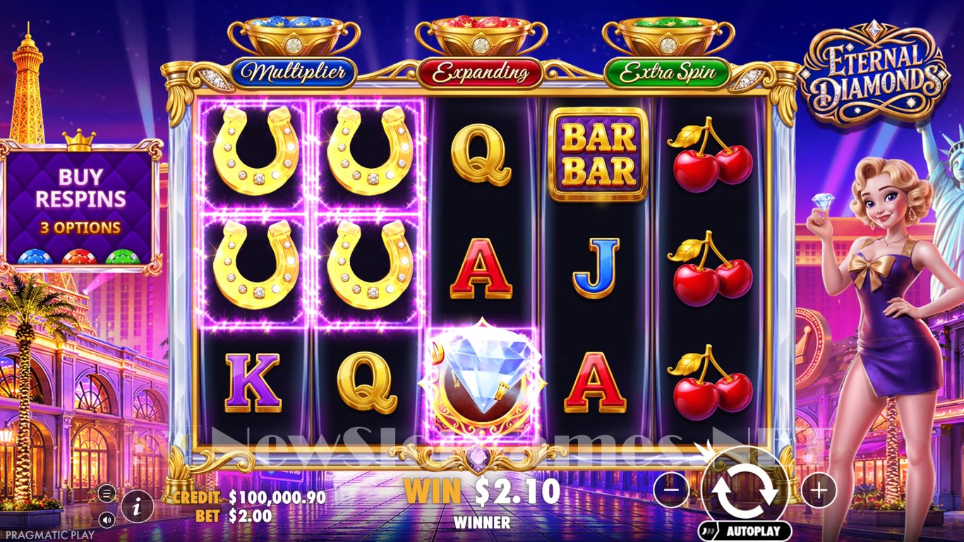 Eternal Diamonds Slot Slot Image in Demo - pic. 4