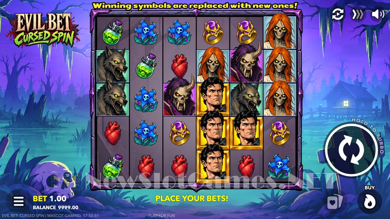 Evil Bet Cursed Spin Slot Demo Image