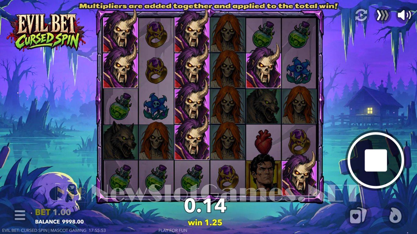 Evil Bet Cursed Spin Slot Slot Image in Demo - pic. 2