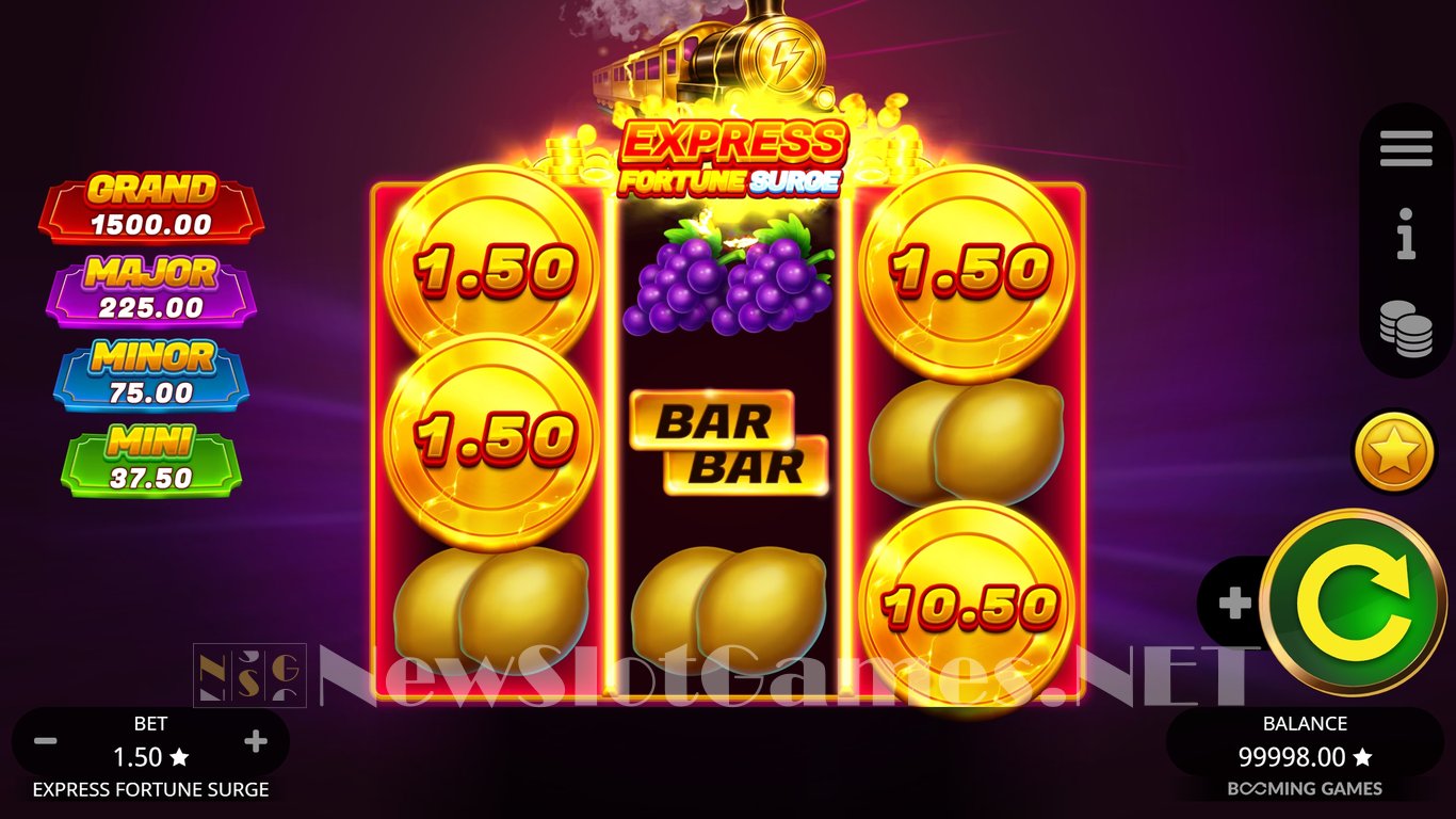 Express Fortune Surge Slot Demo Image